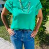 Top Aline vert